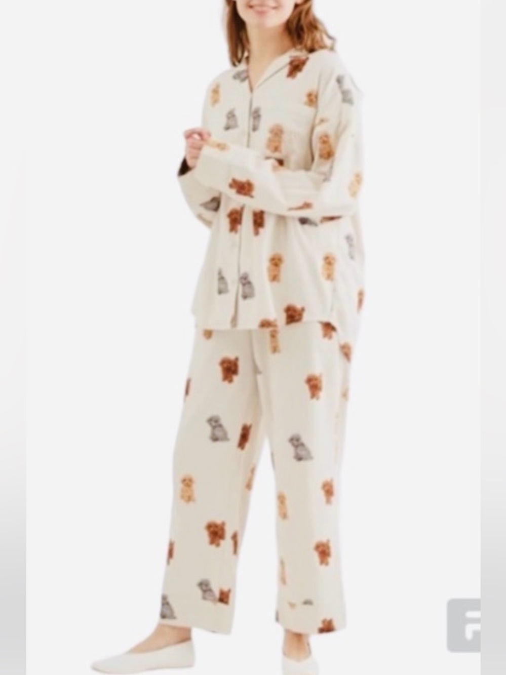 NWOT Gelato P. Pijamas Cream Graphic Set Size OS